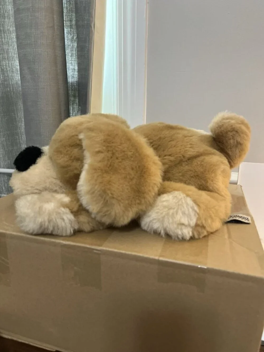 Vintage FAO Schwarz Patrick The Pup Puppet Dog 22
